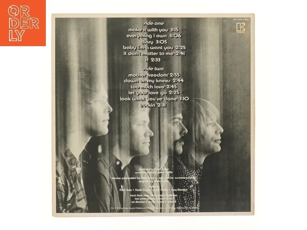 Billede 3 - The Best of Bread vinyl album fra Elektra Records