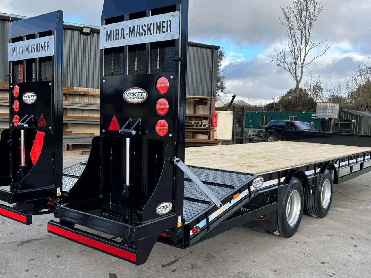 Billede 11 - McKee 21T LL Maskintransportvogn