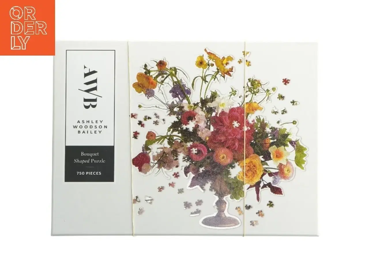 Billede 1 - 750-brikkers blomsterpuslespil fra Ashley Woodson Bailey (str. 750. brikker)