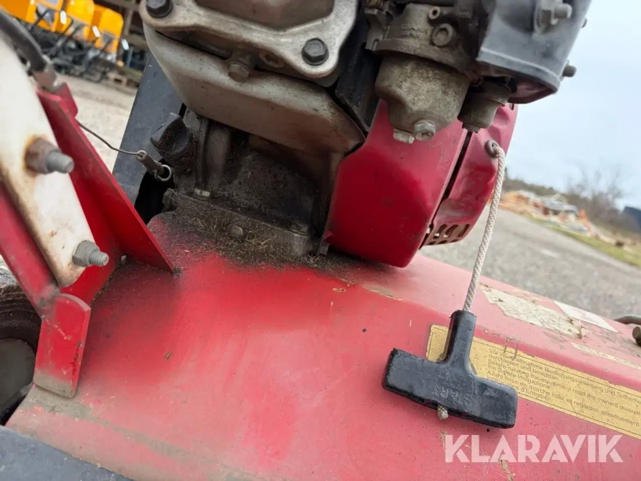 Billede 10 - Vertikalskærer / plænelufter Tilburg TV450 S