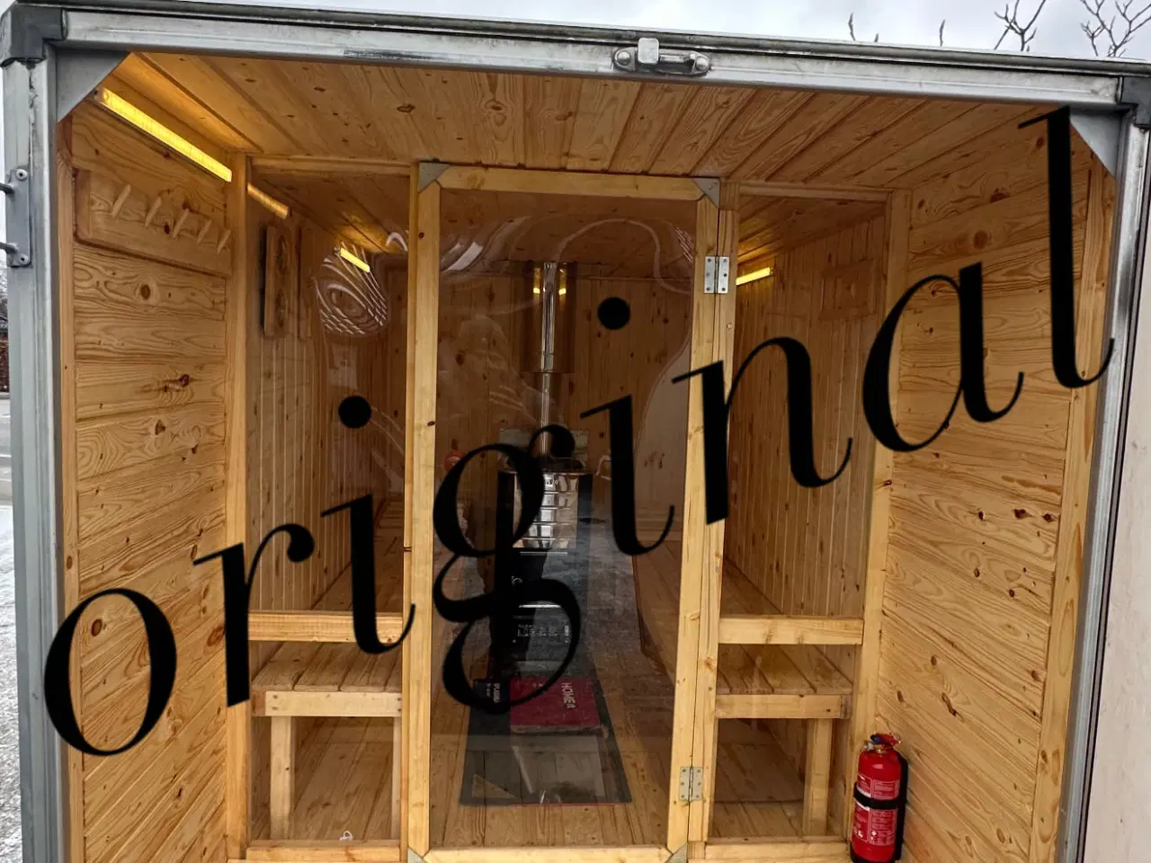 Billede 2 -  Mobil Sauna på cargo trailer 750 kg