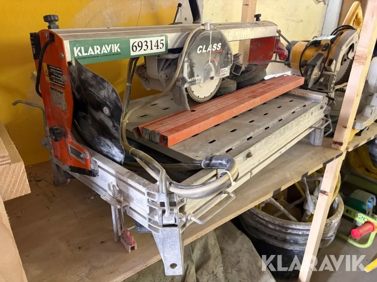 Billede 1 - Fliseskærer med vandkøling Battipav CLASS 670S