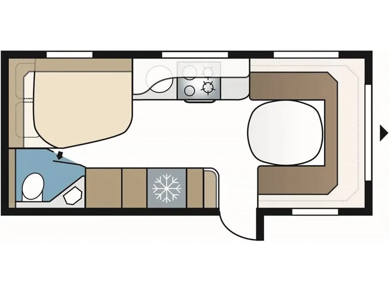 Billede 2 - 2025 - Kabe Imperial 560 XL KS