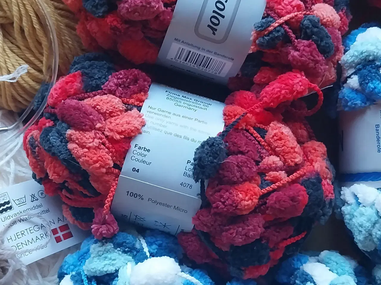 Billede 9 - Garn, Strikke 1.500g
