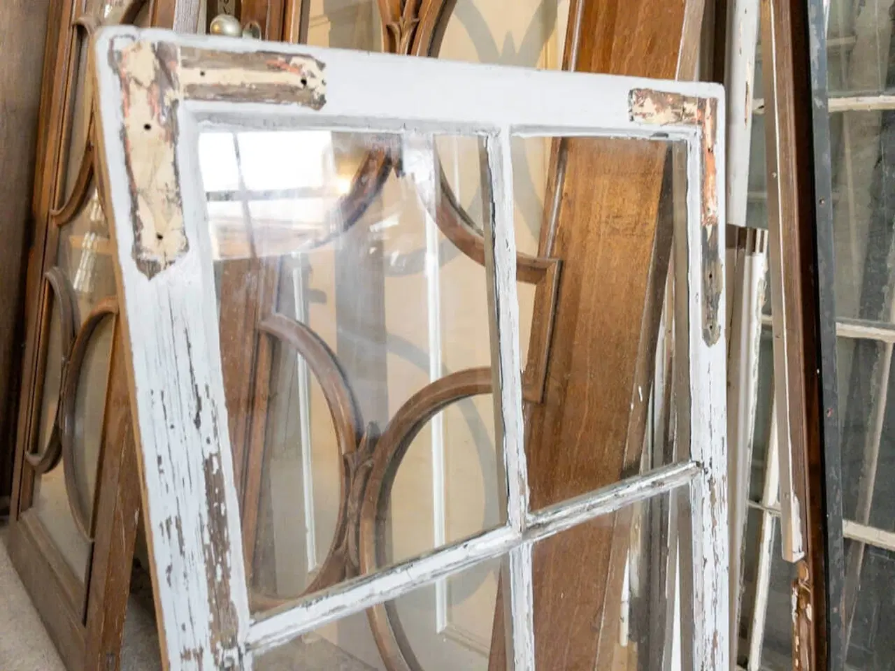 Billede 2 - 6-ruders vinduesramme uden hjørnebånd