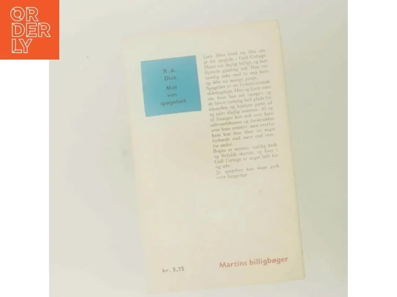 Billede 3 - Min ven spøgelset af R. A. Dick (Bog)