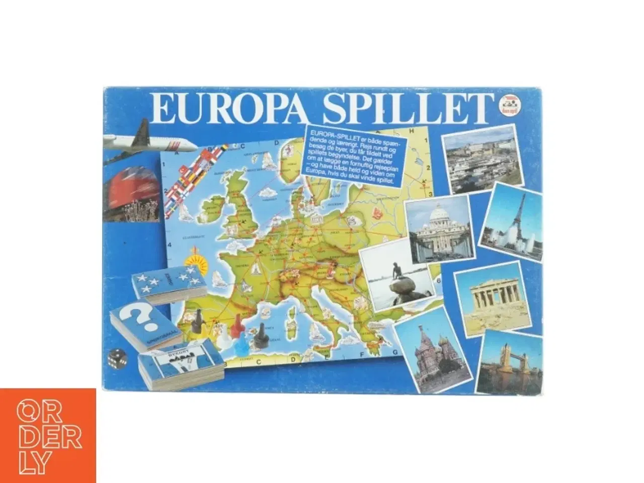 Billede 1 - Europaspillet brætspil (str. 39 x 27 cm)