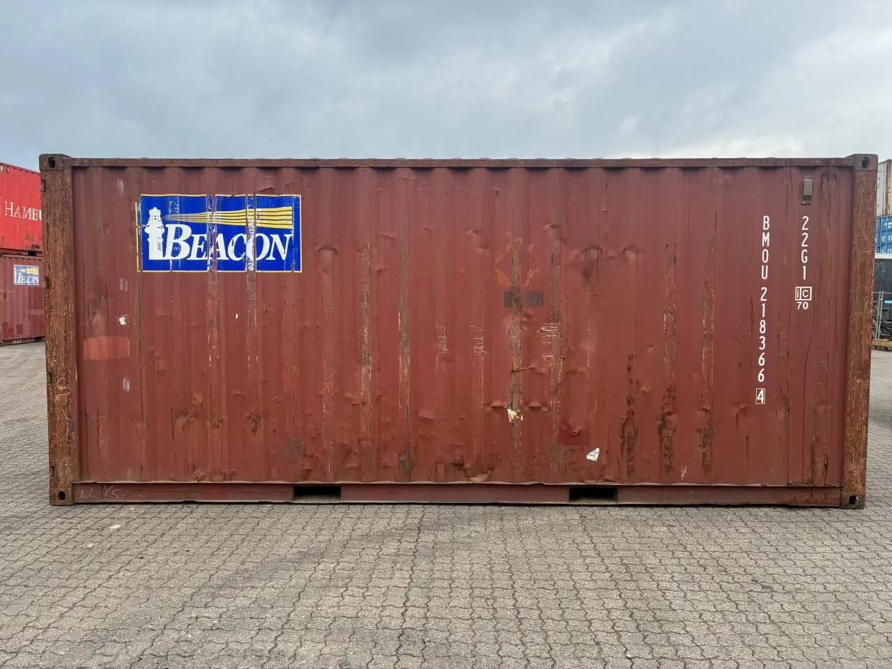 Billede 3 - Brugt 20 fods Isoleret Container-ID: BMOU 218366-4