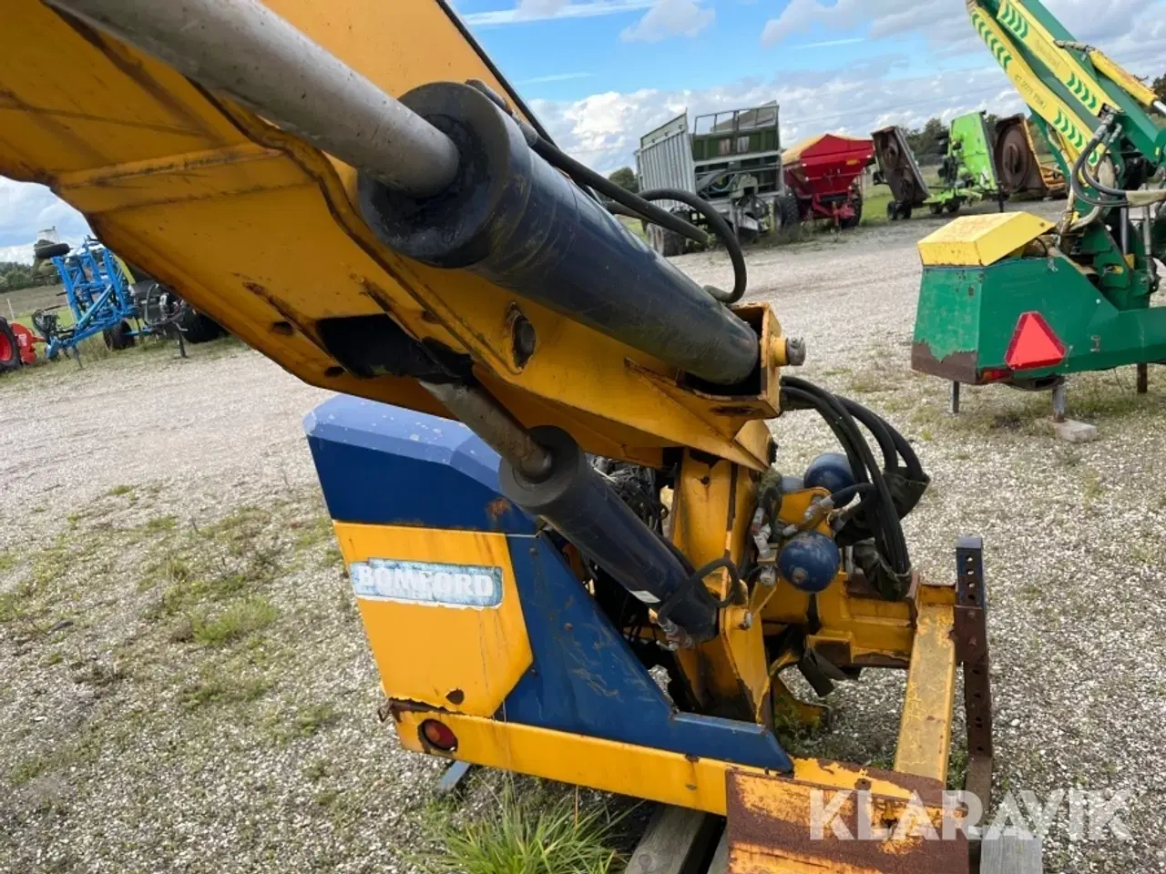 Billede 11 - Armklipper Bomford Buzzard med slagleklippehoved