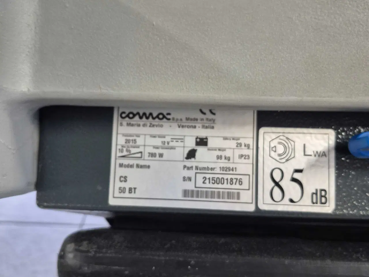 Billede 7 - Gulvfejemaskine comac cs 50 bt