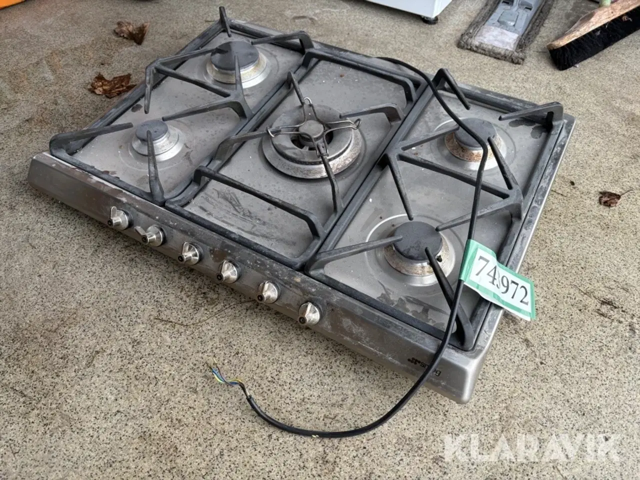 Billede 1 - Indbygnings gaskogebord Smeg SE70SGH