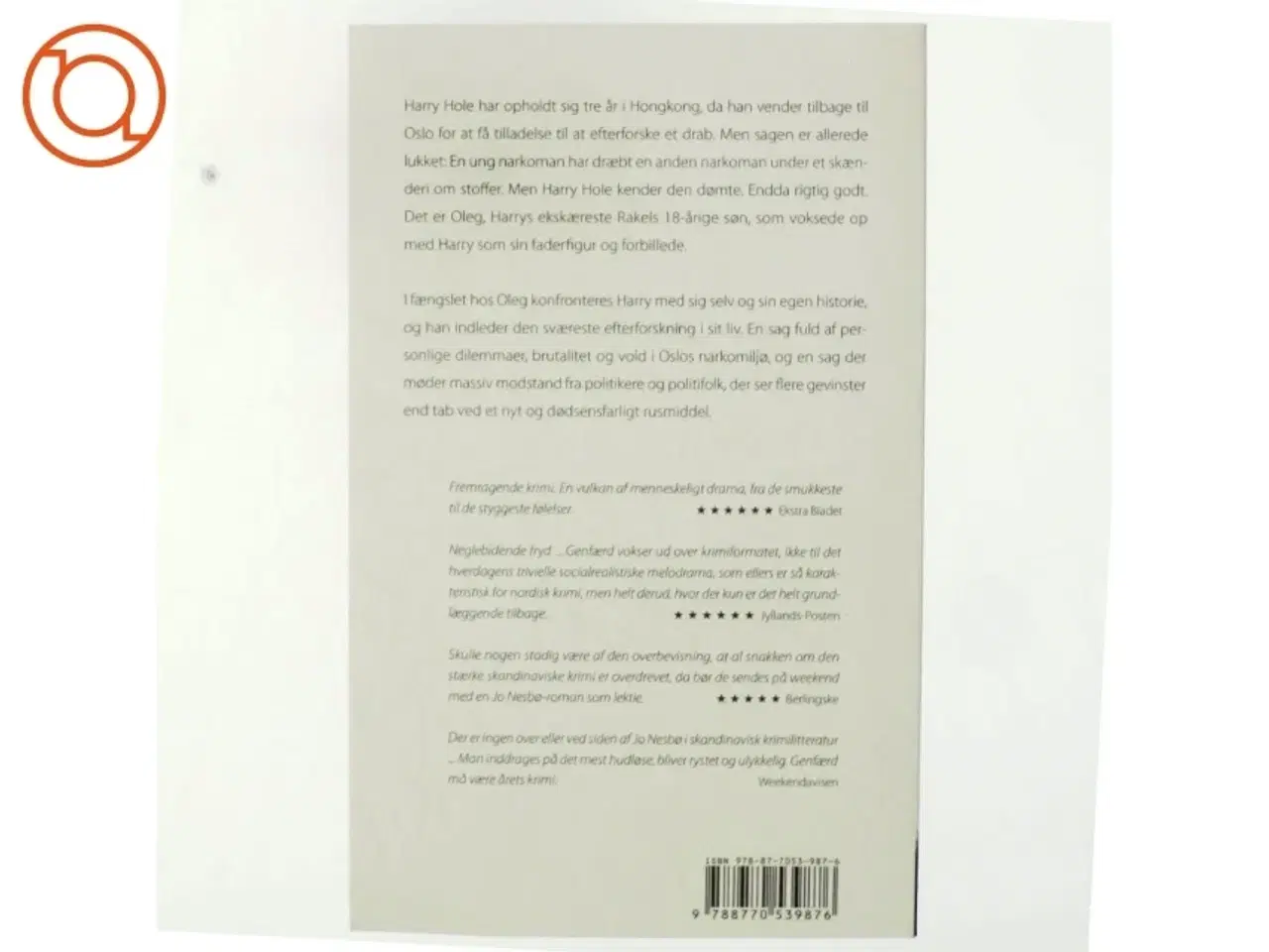 Billede 3 - Genfærd af Jo Nesbø (Bog)