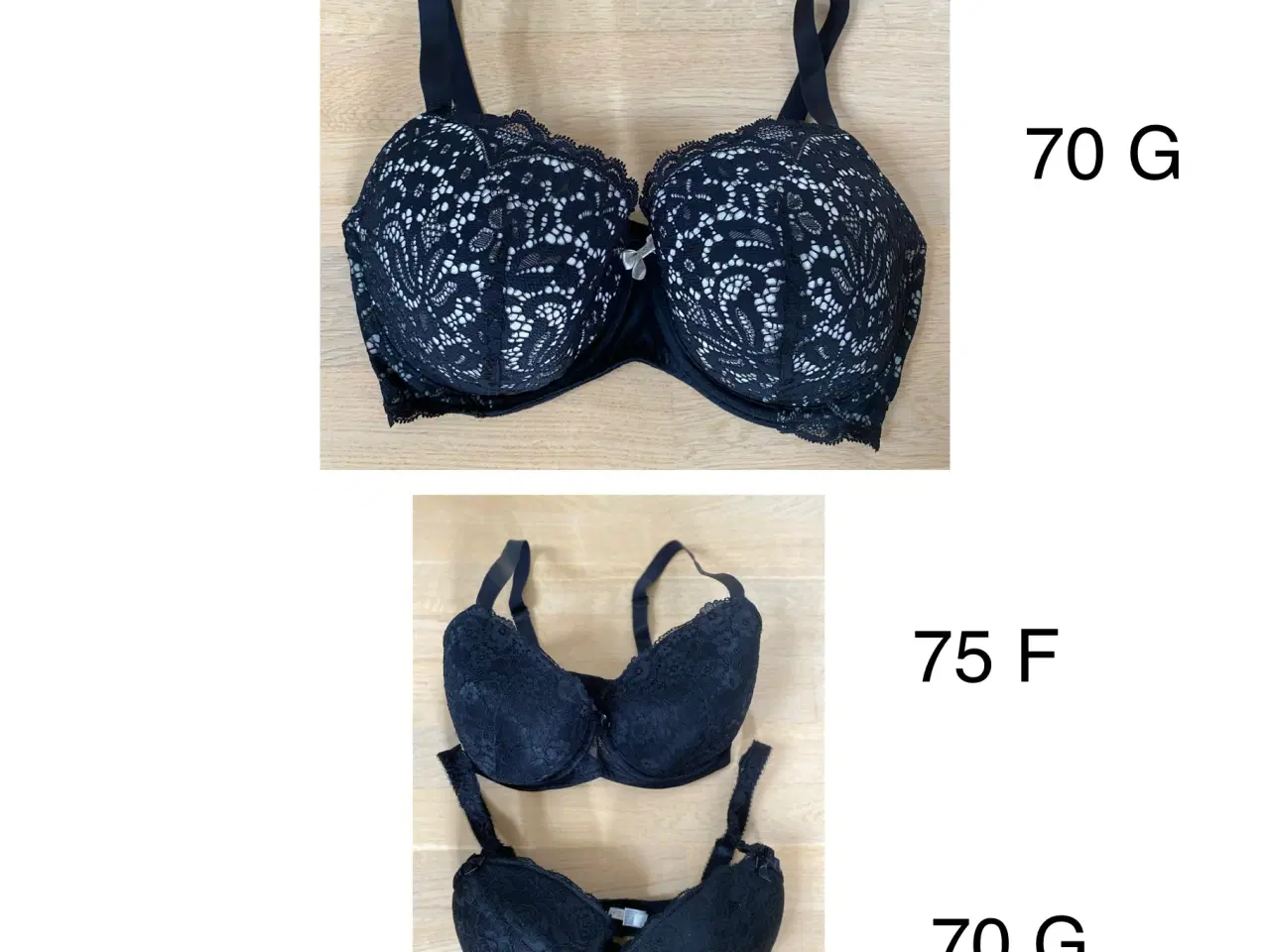 Billede 1 - Lingeri/bh’er Hunkemøller og H&M. 50,-kr pr. del. 