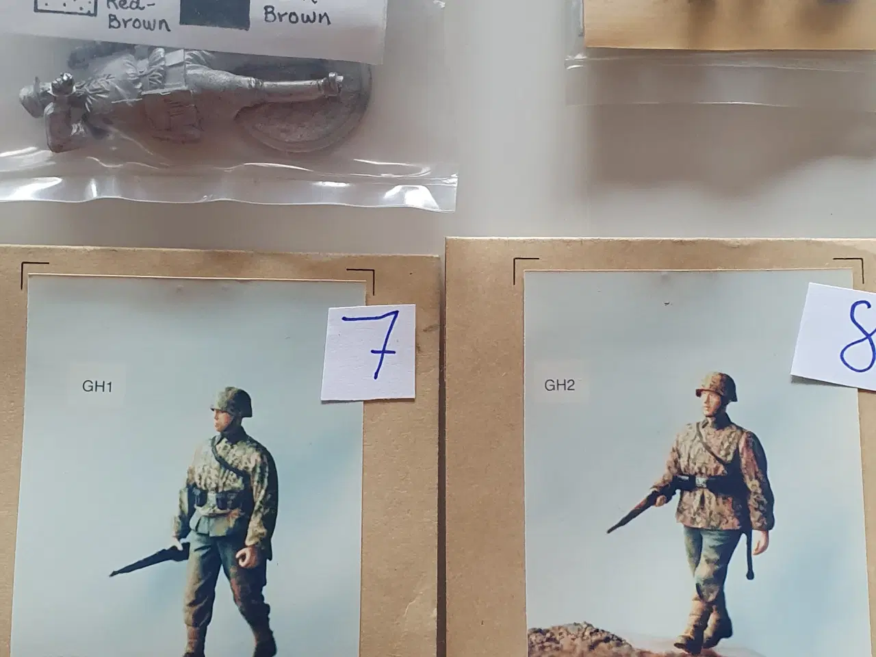 Billede 3 - Tyske WW2 soldater i tin