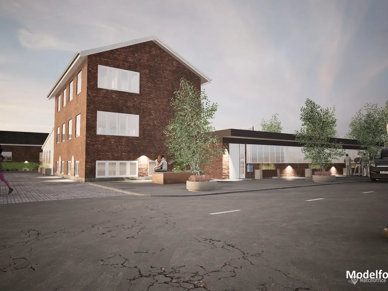 Billede 1 - Unik mulighed for momsfrit nyindrettet lejemål centralt i Roskilde By