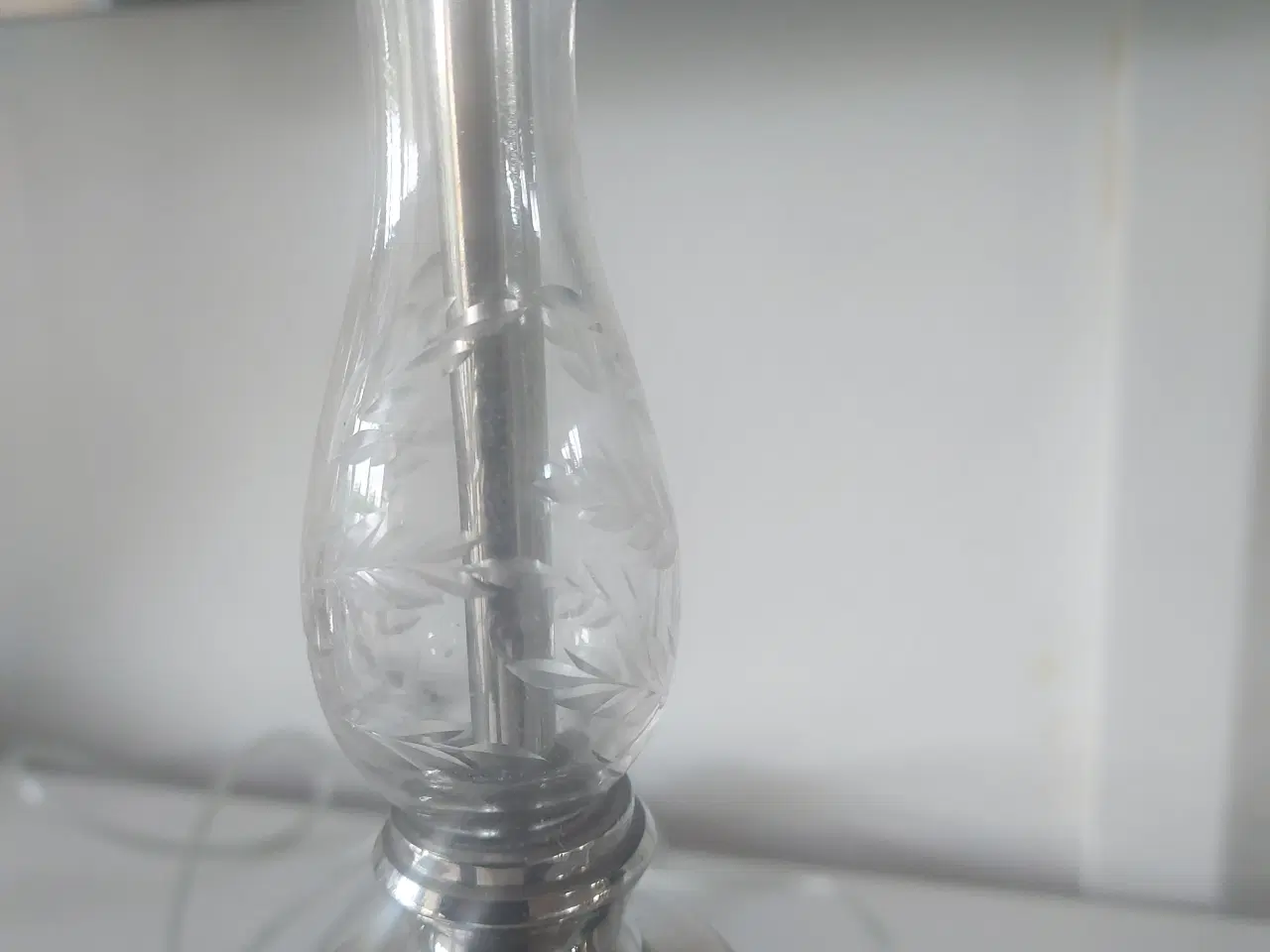 Billede 3 - glas bord lampe