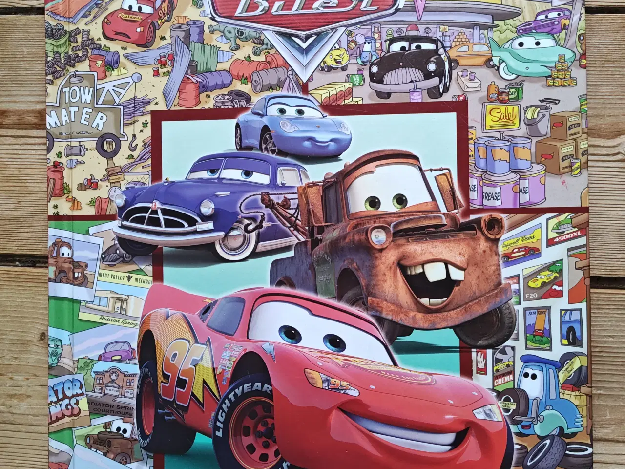 Billede 1 - Disney Cars - Biler - Søg og Find - Findebog