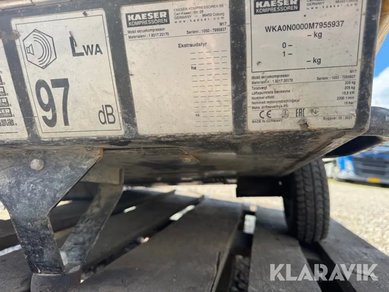 Billede 5 - Mobil kompressor Kaesor M17A