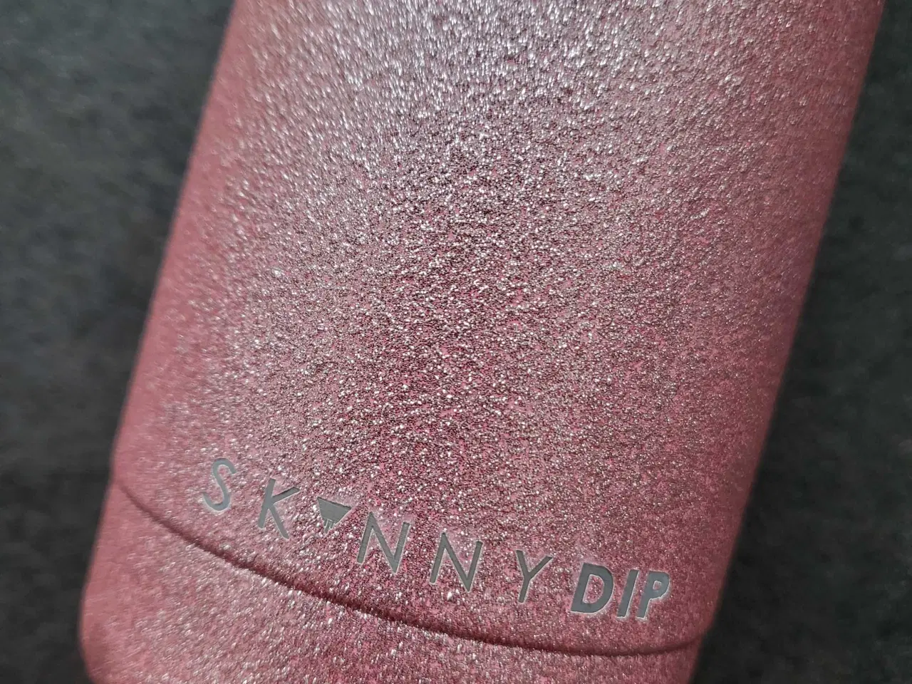 Billede 2 - Pink glimmer vandflaske 