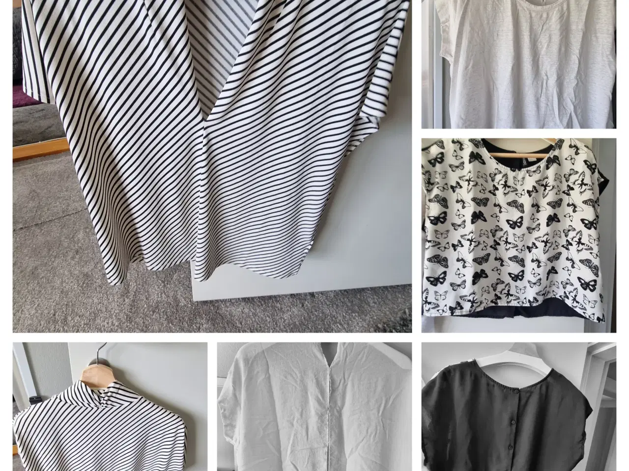 Billede 5 - Bluser fra Hennes og Mauritz og Only.  Str M pris 