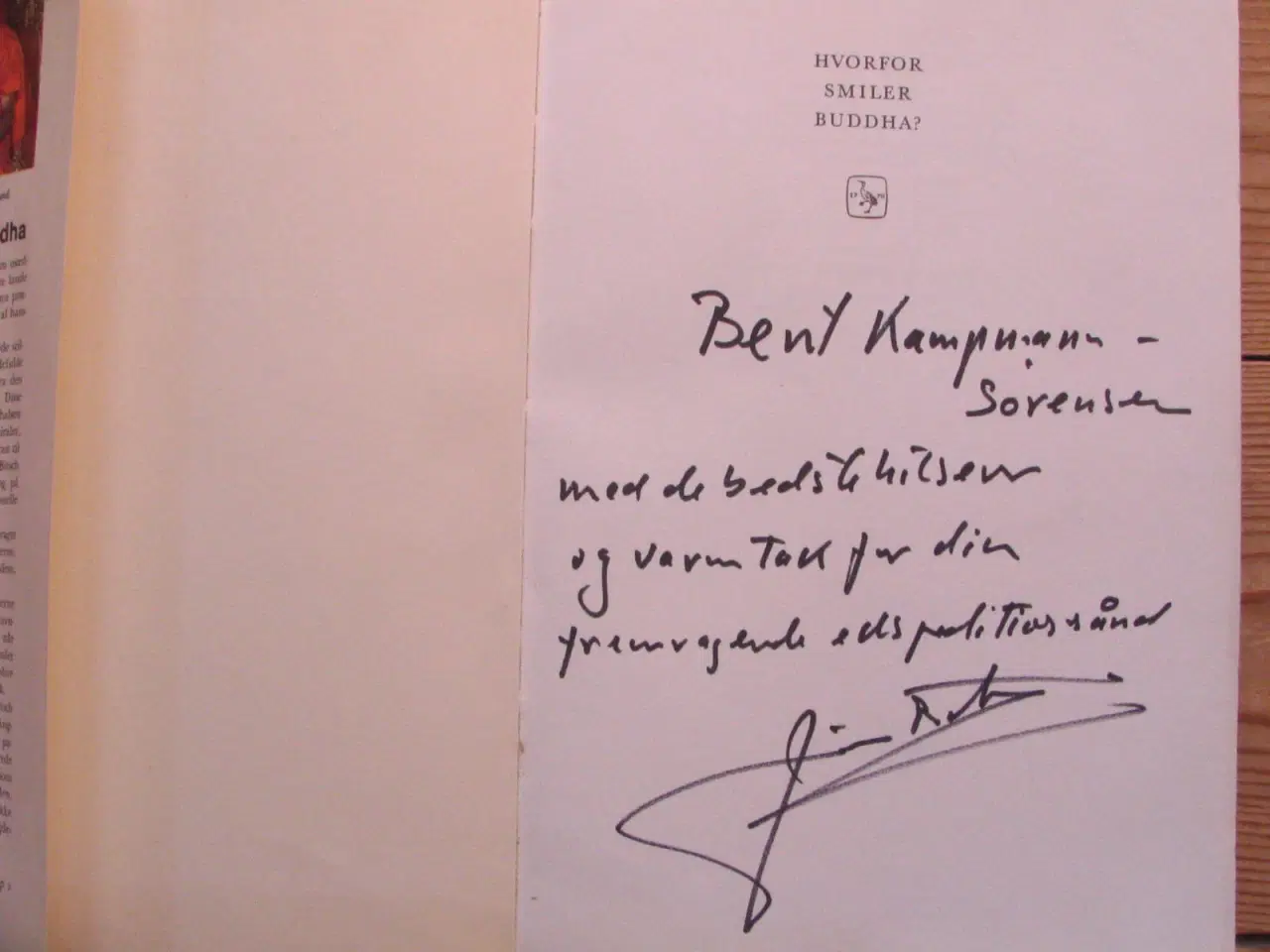 Billede 2 - Jørgen Bitsch (1922-2005). Hvorfor smiler Buddha