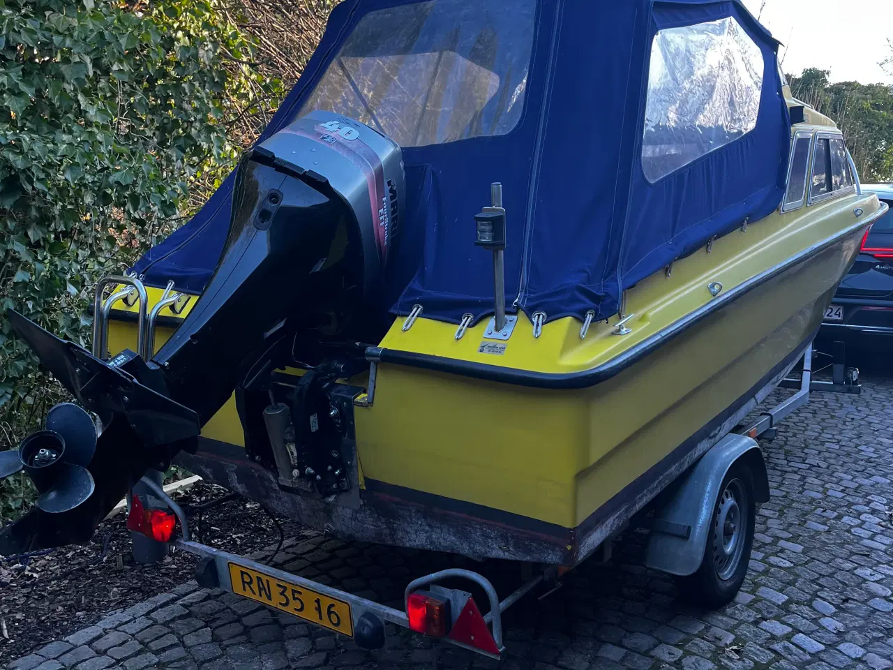 Billede 1 - Microplus 502 GTX med 40 hk mariner 4t 