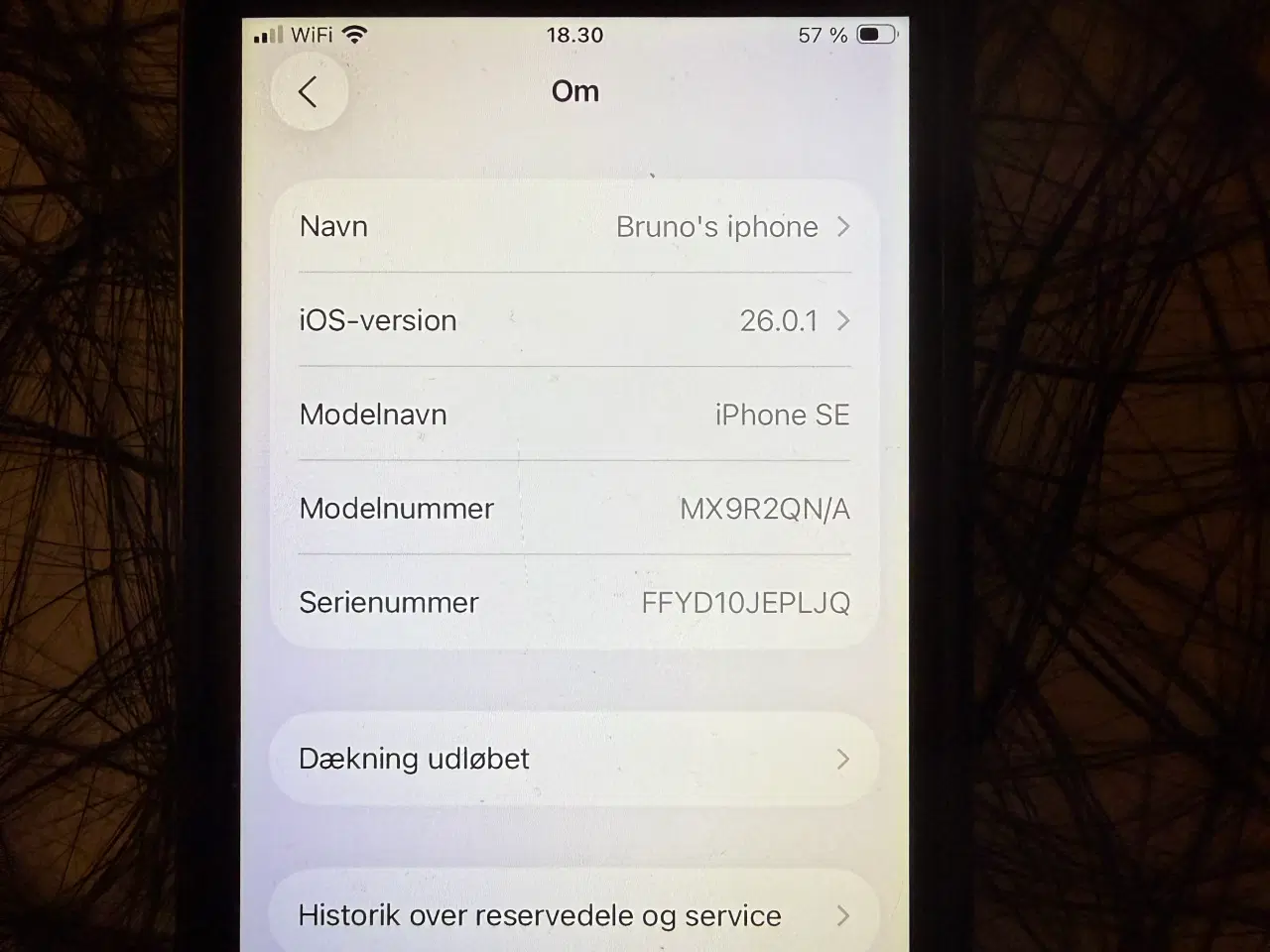 Billede 1 - iPhone SE sort 64 gb