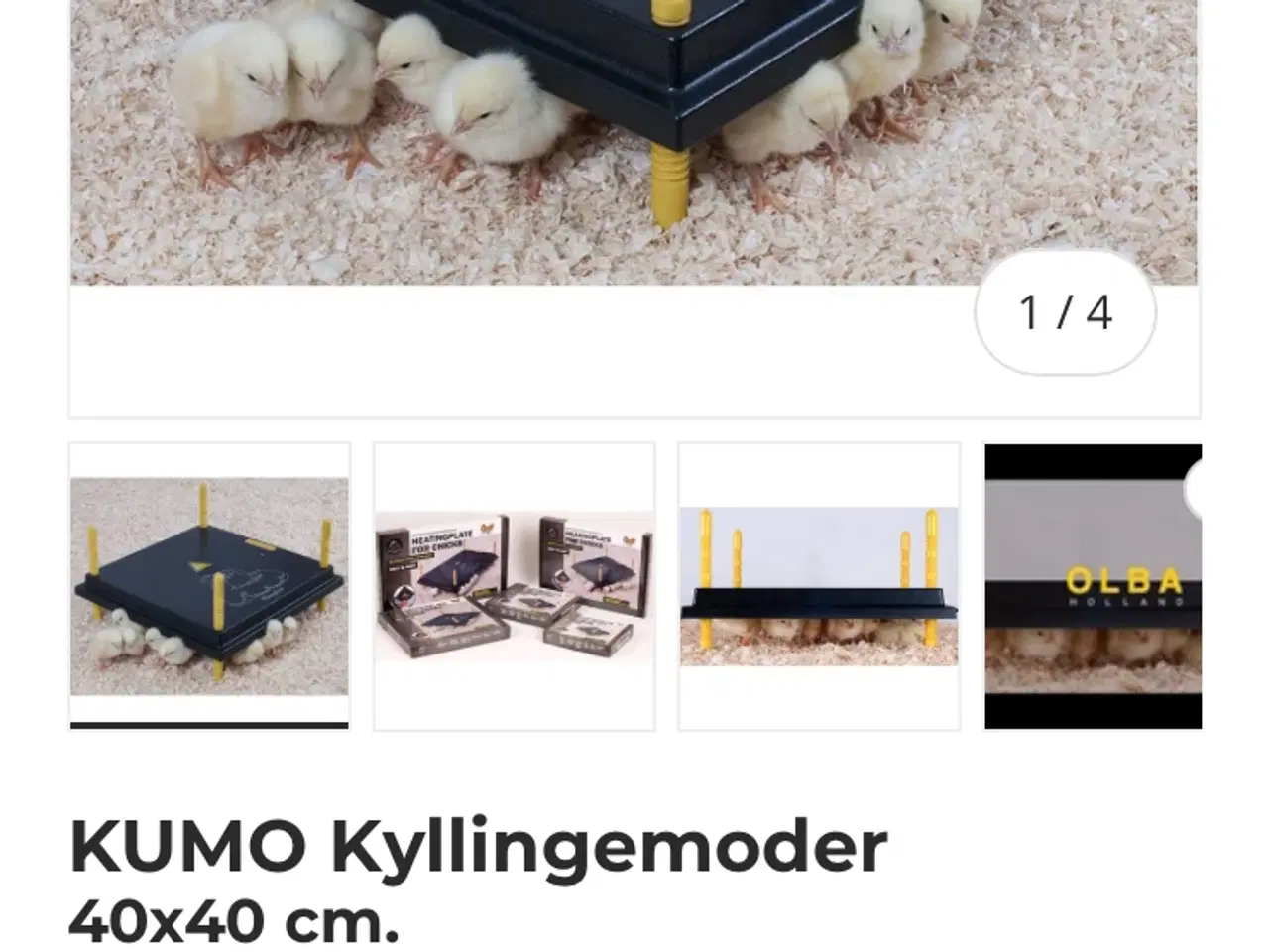 Billede 2 - Store varme-skærme til kyllinger mv.