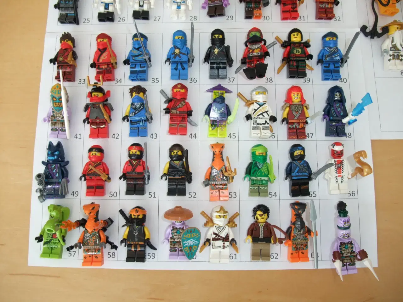 Billede 3 - Lego Ninjago Figurer 