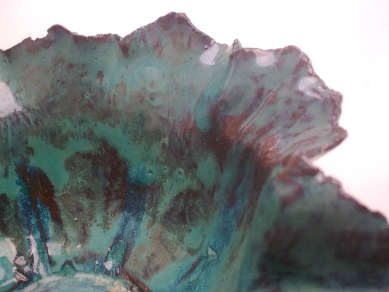 Billede 13 - Raku dansk brugskunst skål & krea keramik o.a.