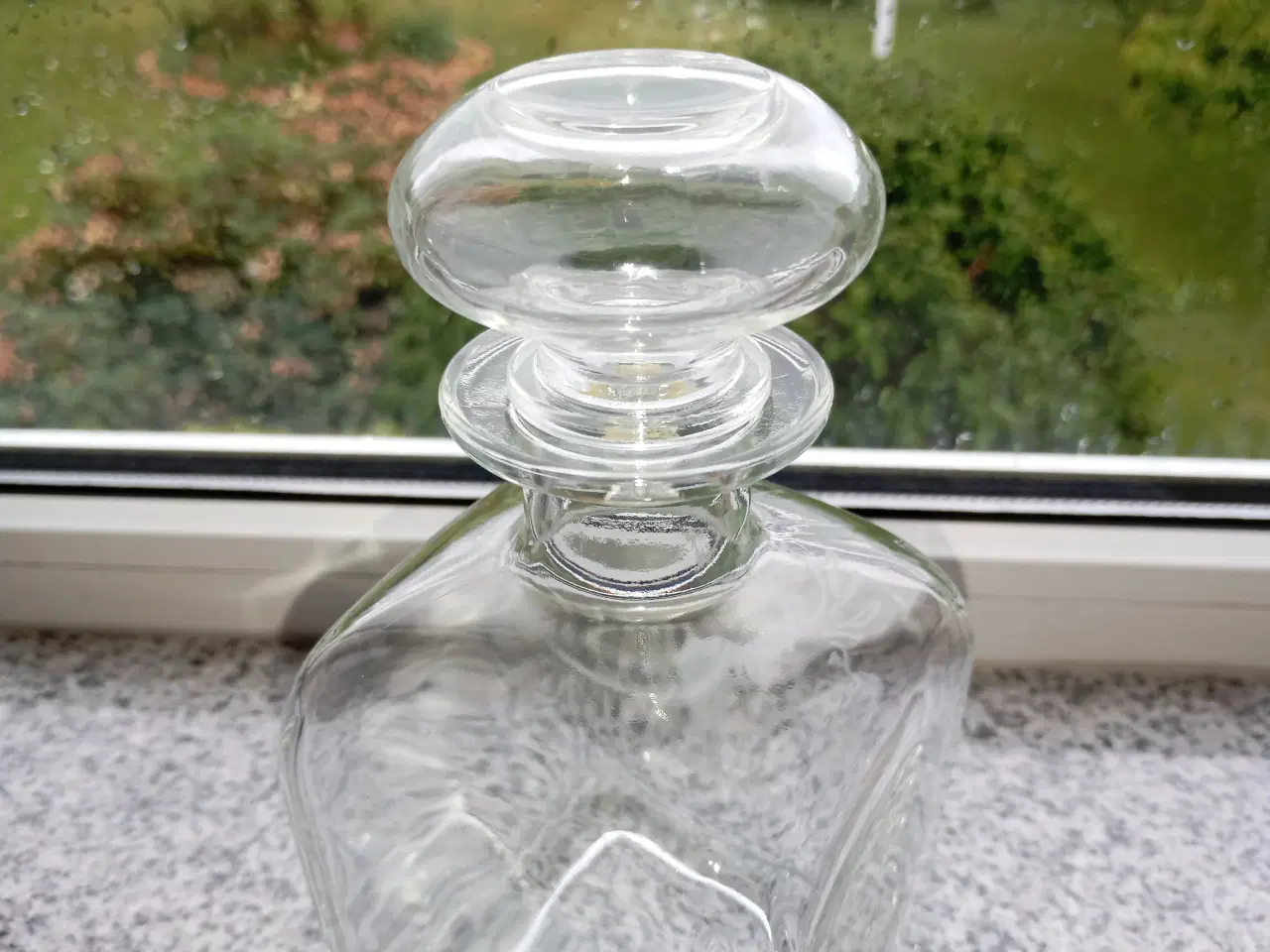 Billede 4 - Karaffel med Kronhjort. Indgraveret