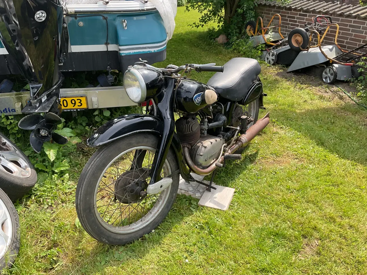 Billede 3 - NSU LUX veteran motorcykel