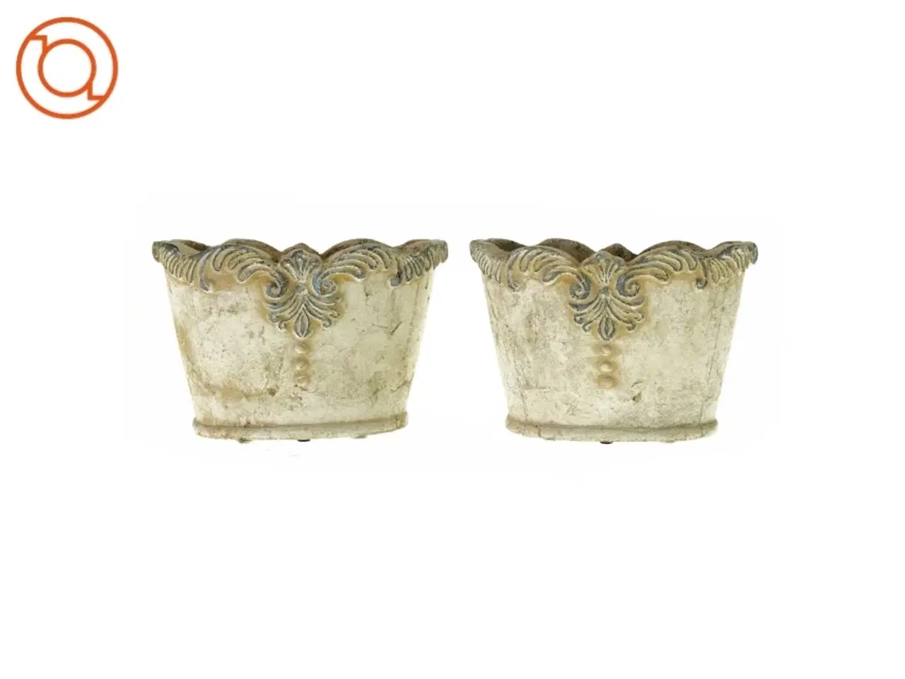 Billede 1 - Urtepotter til potte plantning (2 styks)