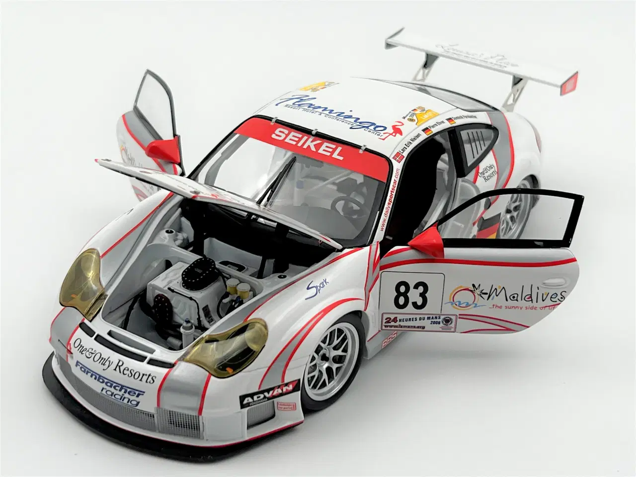 Billede 4 - 2006 Porsche 911 GT3 RSR #83 - Minichamps - 1:18