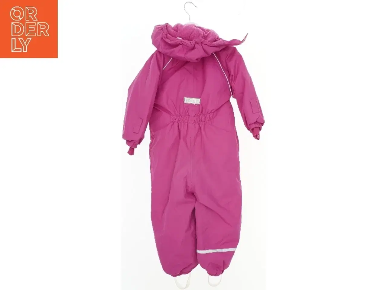 Billede 2 - Pink flyverdragt med hætte fra Name It (str. 98)