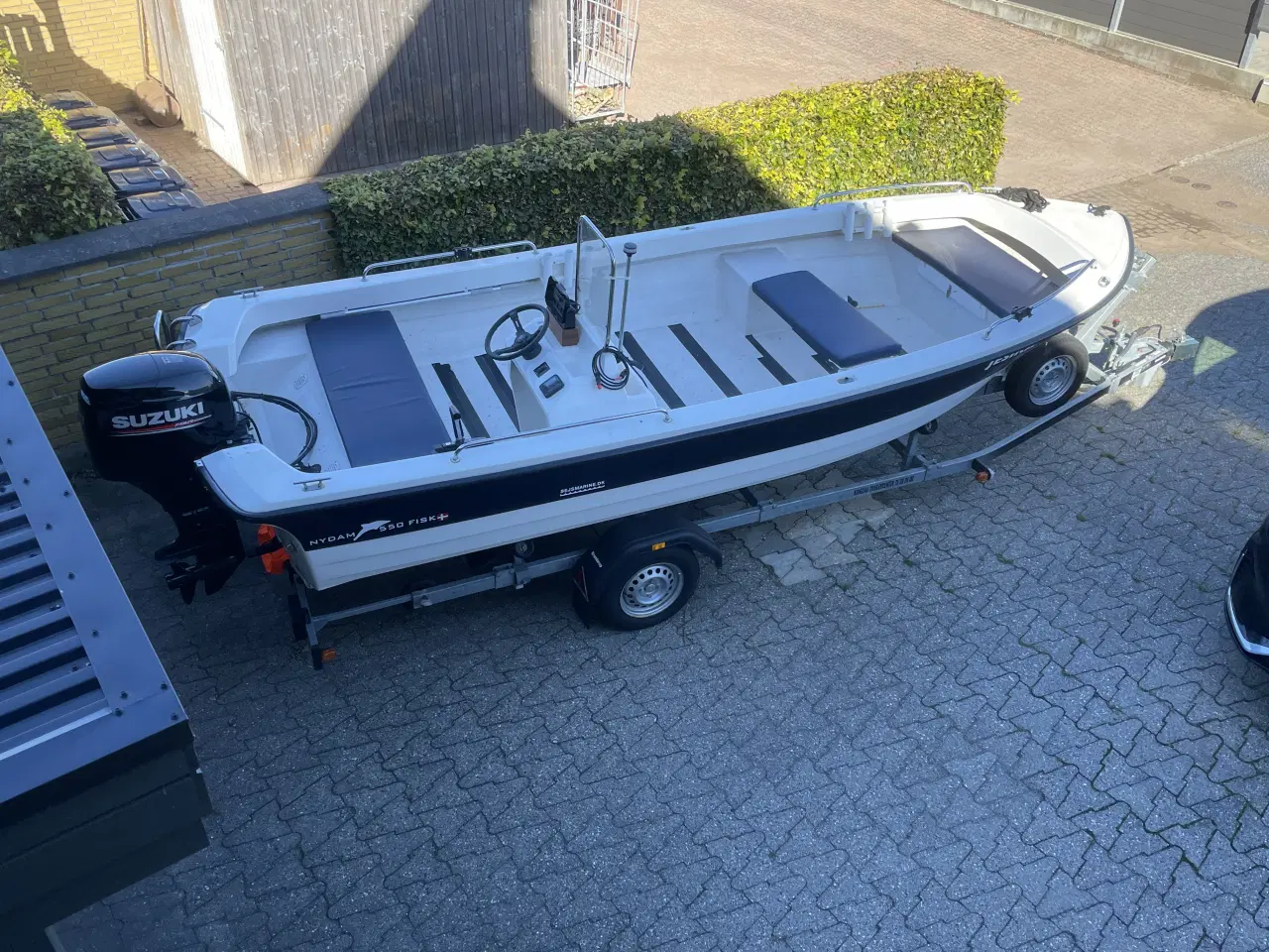 Billede 6 - Nydam 550 Fisk Styrpults jolle sæt med trailer
