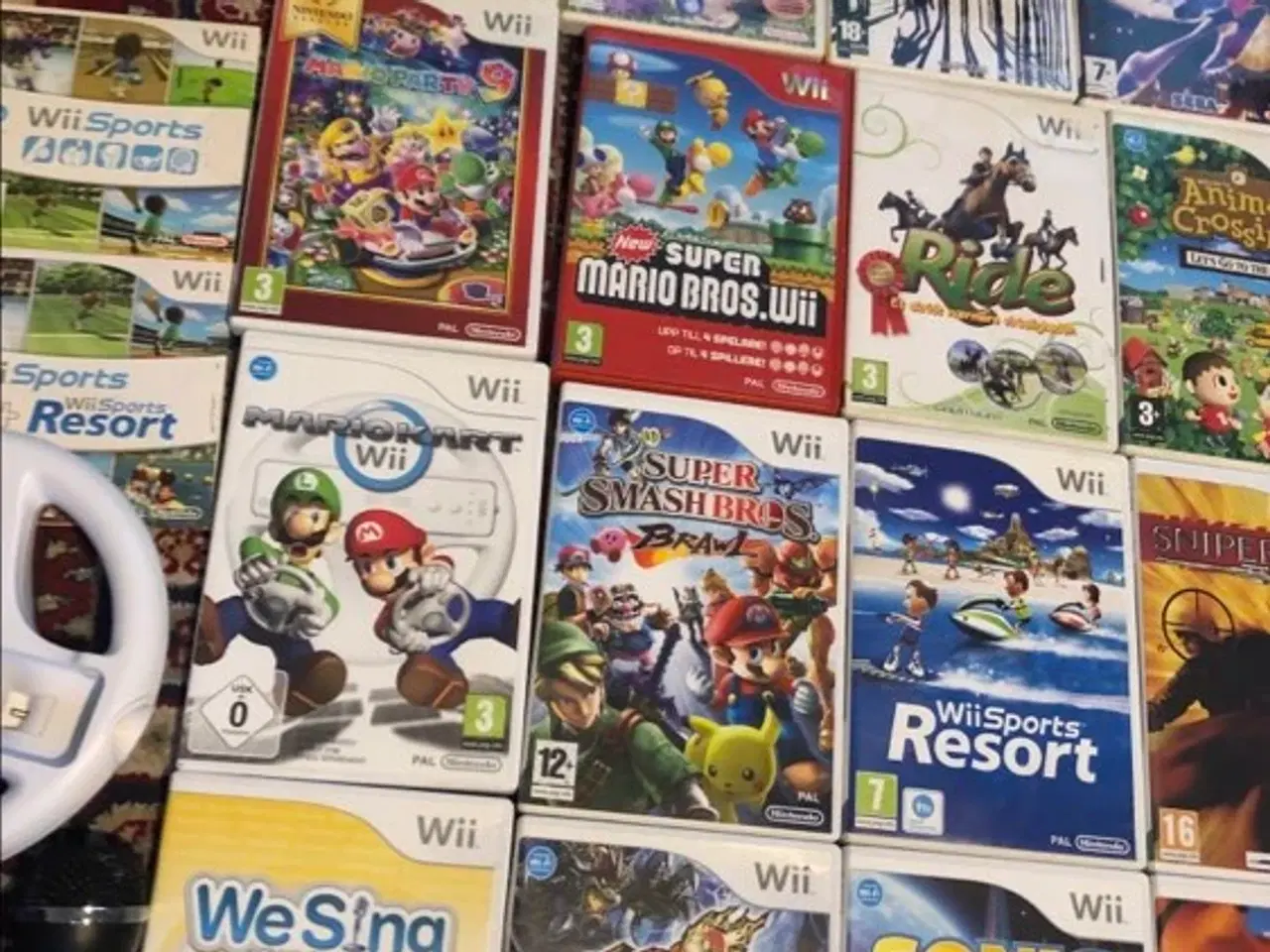 Billede 3 - Super Mario Bros, Wii Sports, Mario Kart, Smash Br