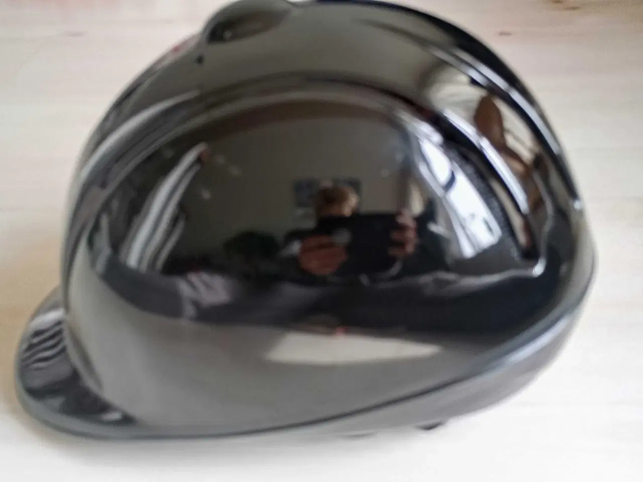 Billede 6 - Ridehjelm blank sort. Eldorado 