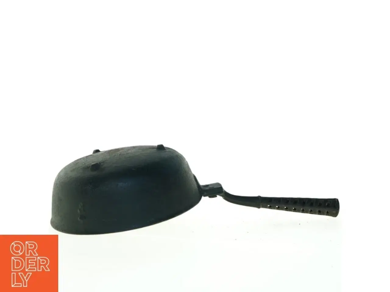 Billede 3 - Gammel emaljeret støbejerns stegepande kasserolle (str. 21 x 40 x 7 cm)
