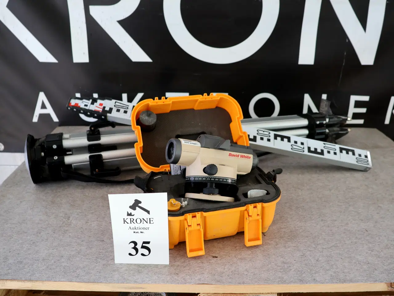 Billede 2 - Nivelleringinstrument David White AL8-26 