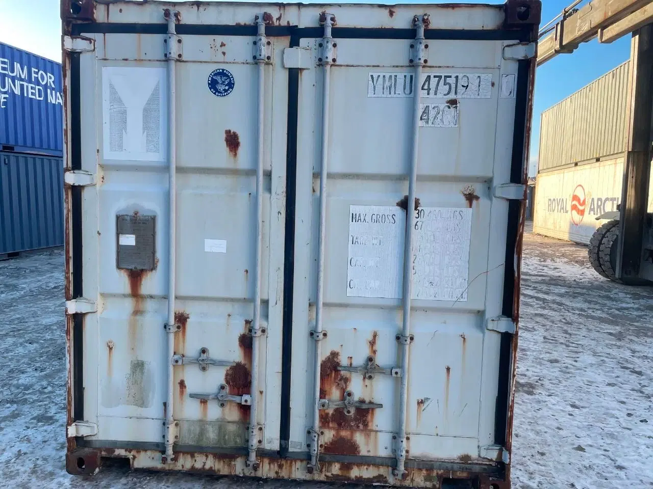 Billede 8 - 40 fods Container- ID: YMLU 475194-0 -Hvidovre 