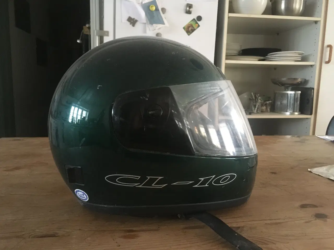 Billede 1 - Fullface hjelm str. XS + nyrebælte