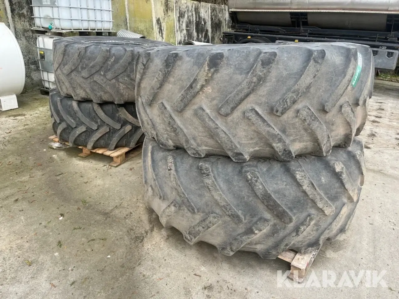 Billede 2 - Traktordæk Good year/Kleber 1 sæt - 4styk