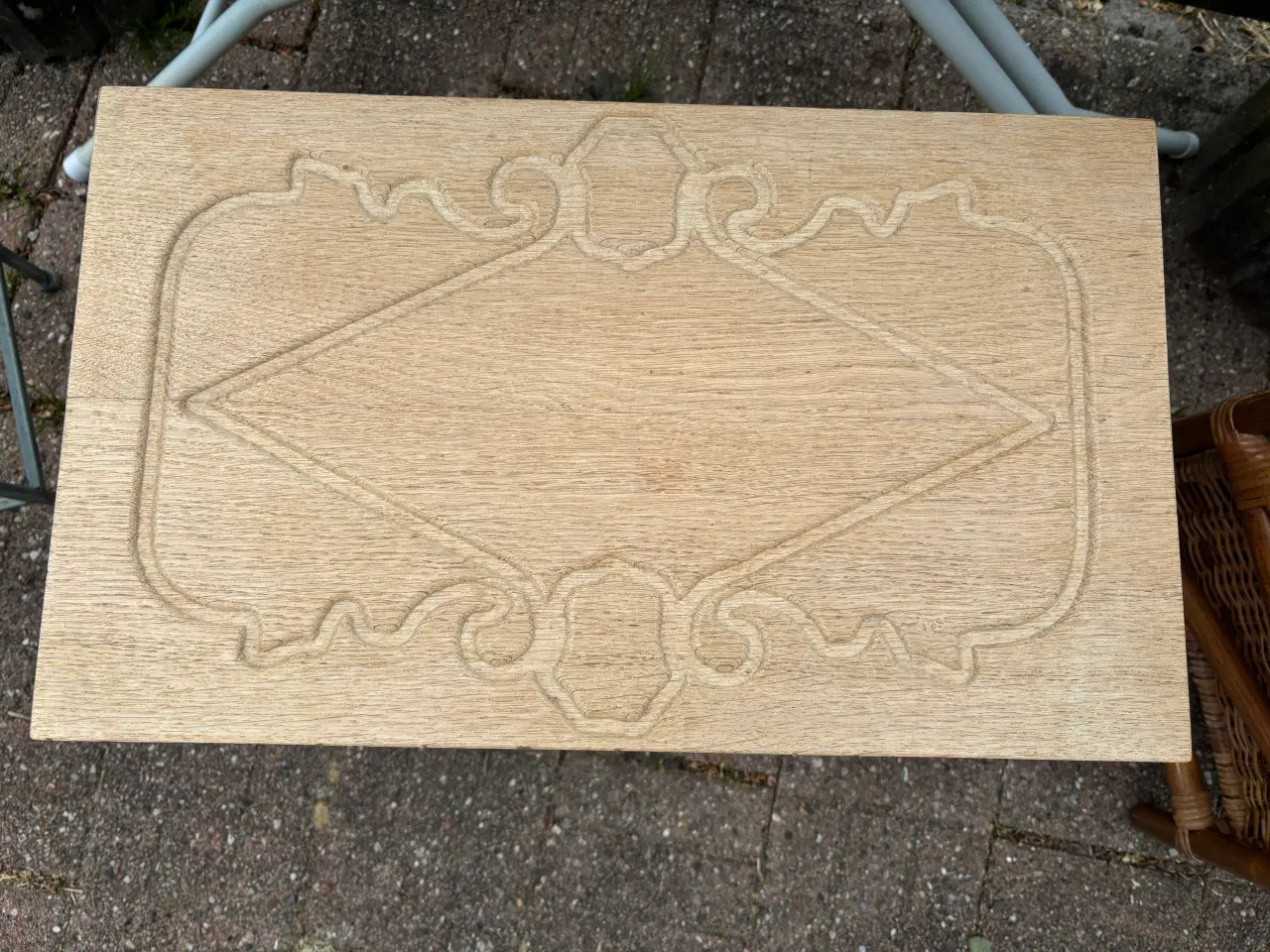 Billede 2 - Sybord i egetræ 