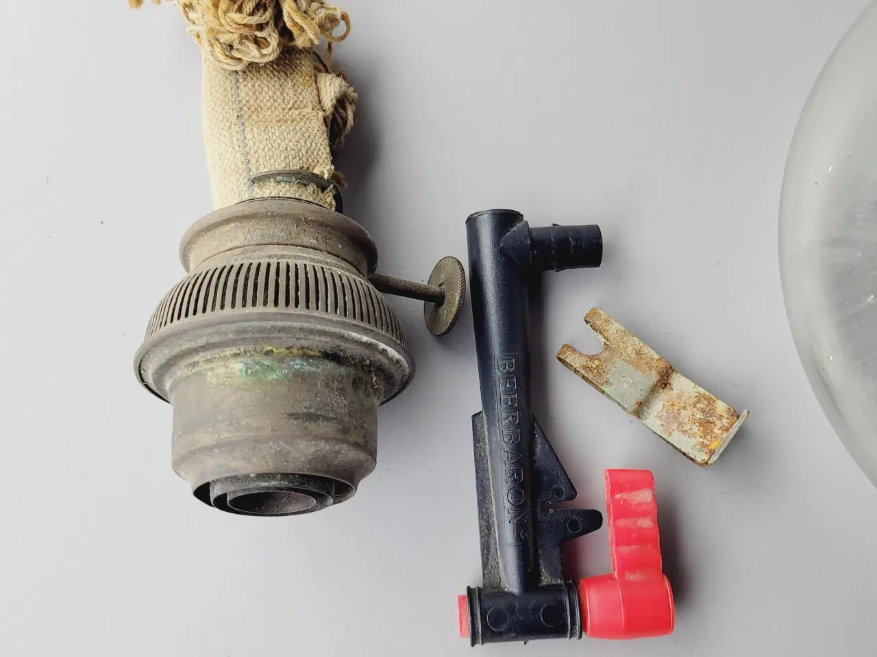 Billede 2 - ⭐️- Stort laboratoriesæt m. 5L Pyrex kolbe, glaskø