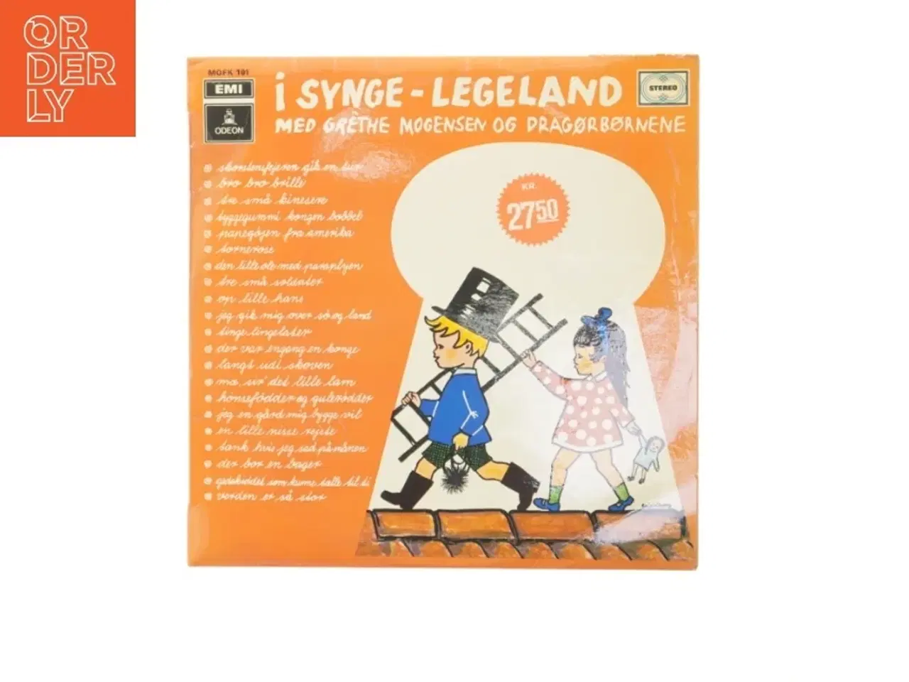 Billede 1 - I Synger-Legeland vinylplade fra Odeon
