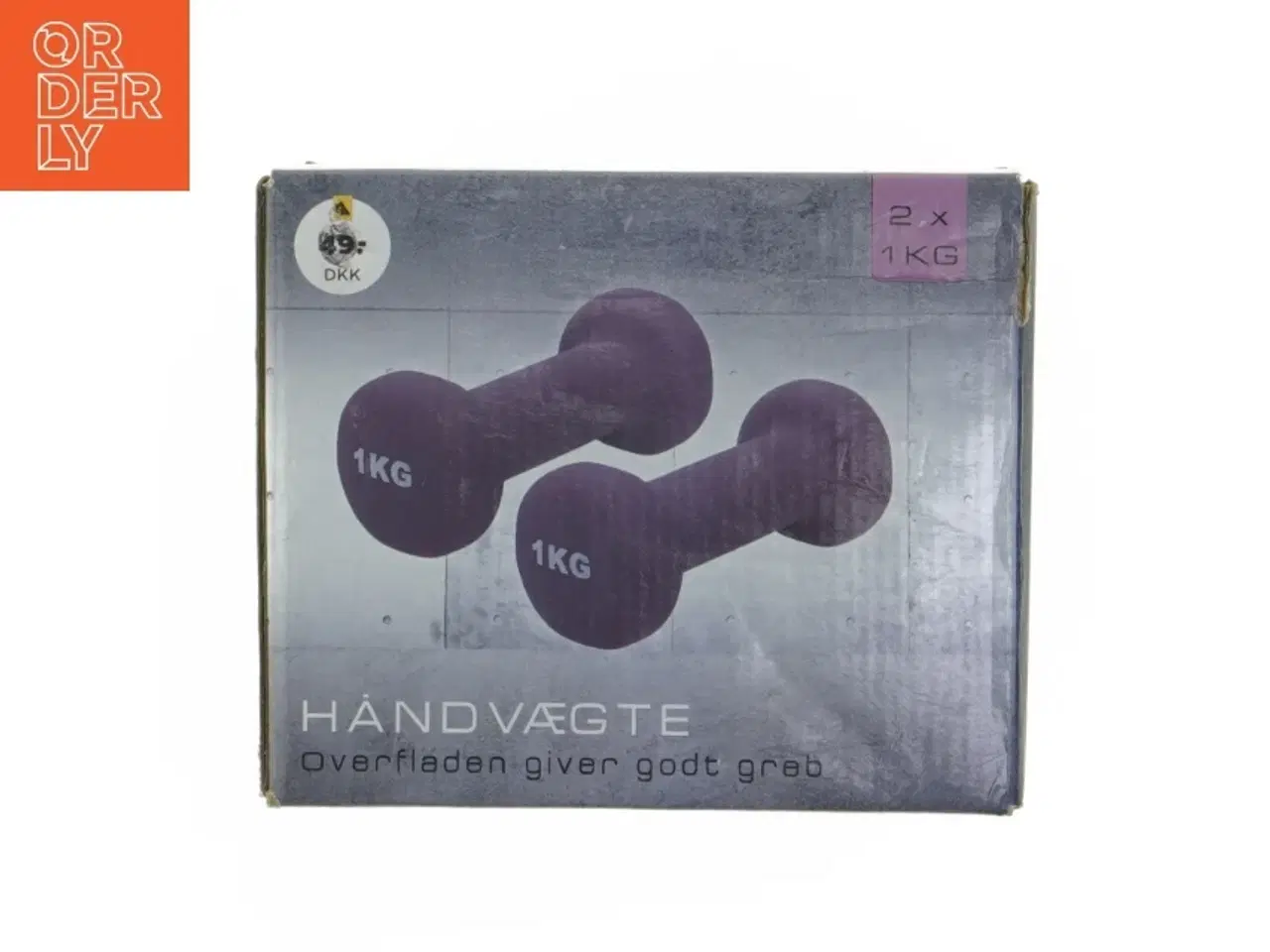 Billede 2 - Håndvægte 1 kg (str. 14 cm)