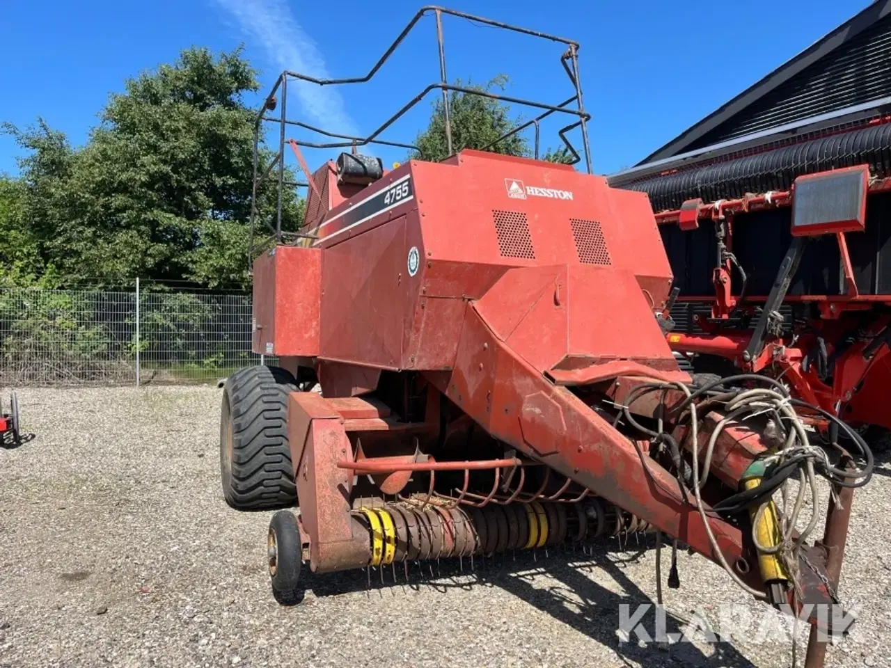 Billede 2 - Mini Big ballepresser Hesston 4755