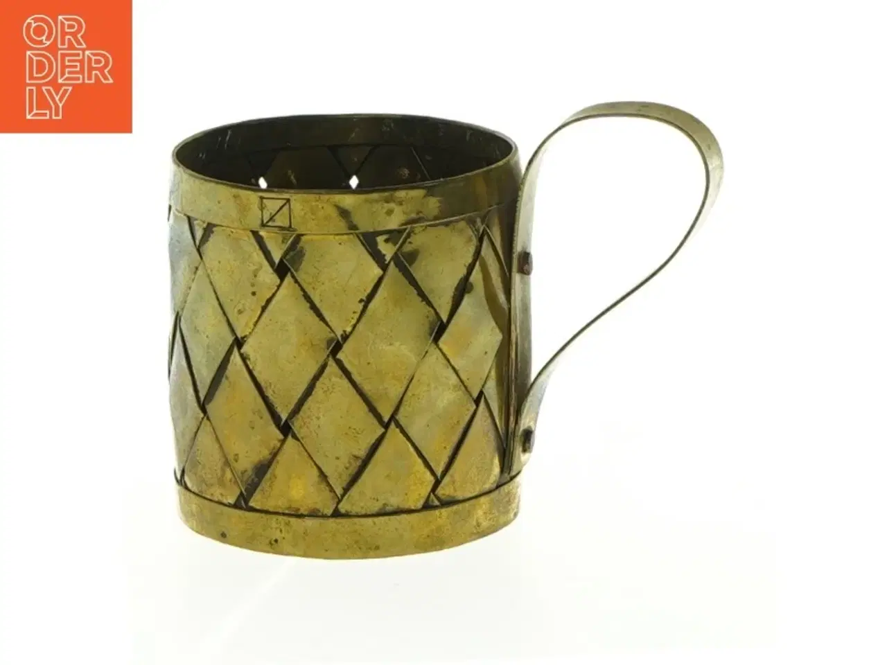 Billede 1 - Metalkrus (str. Ø 6,5 cm x 7 cm)