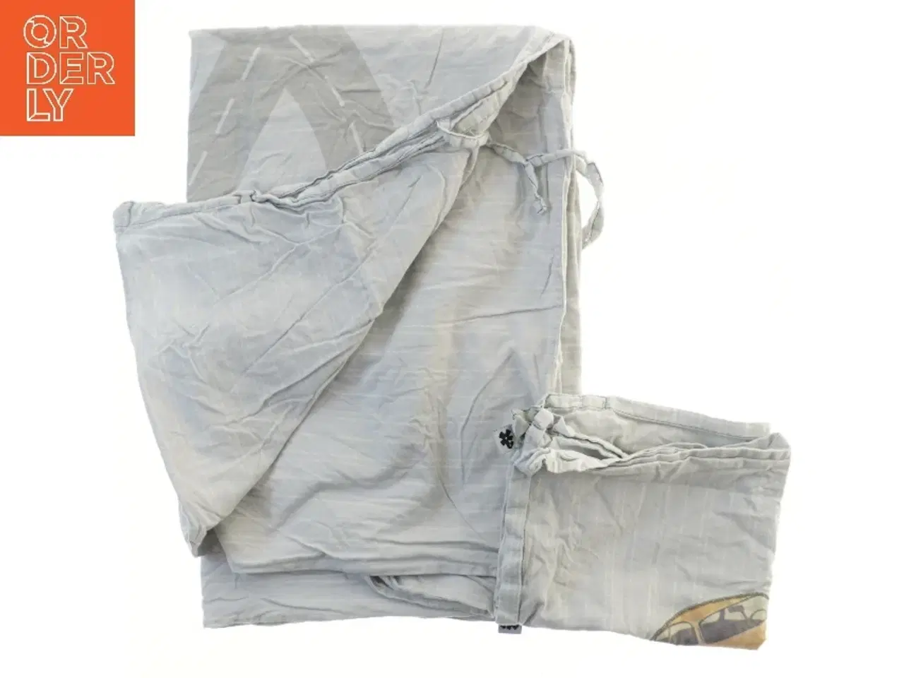 Billede 2 - Børnesengetøj med bilmotiv (str. 38x48 & 97x128 cm)